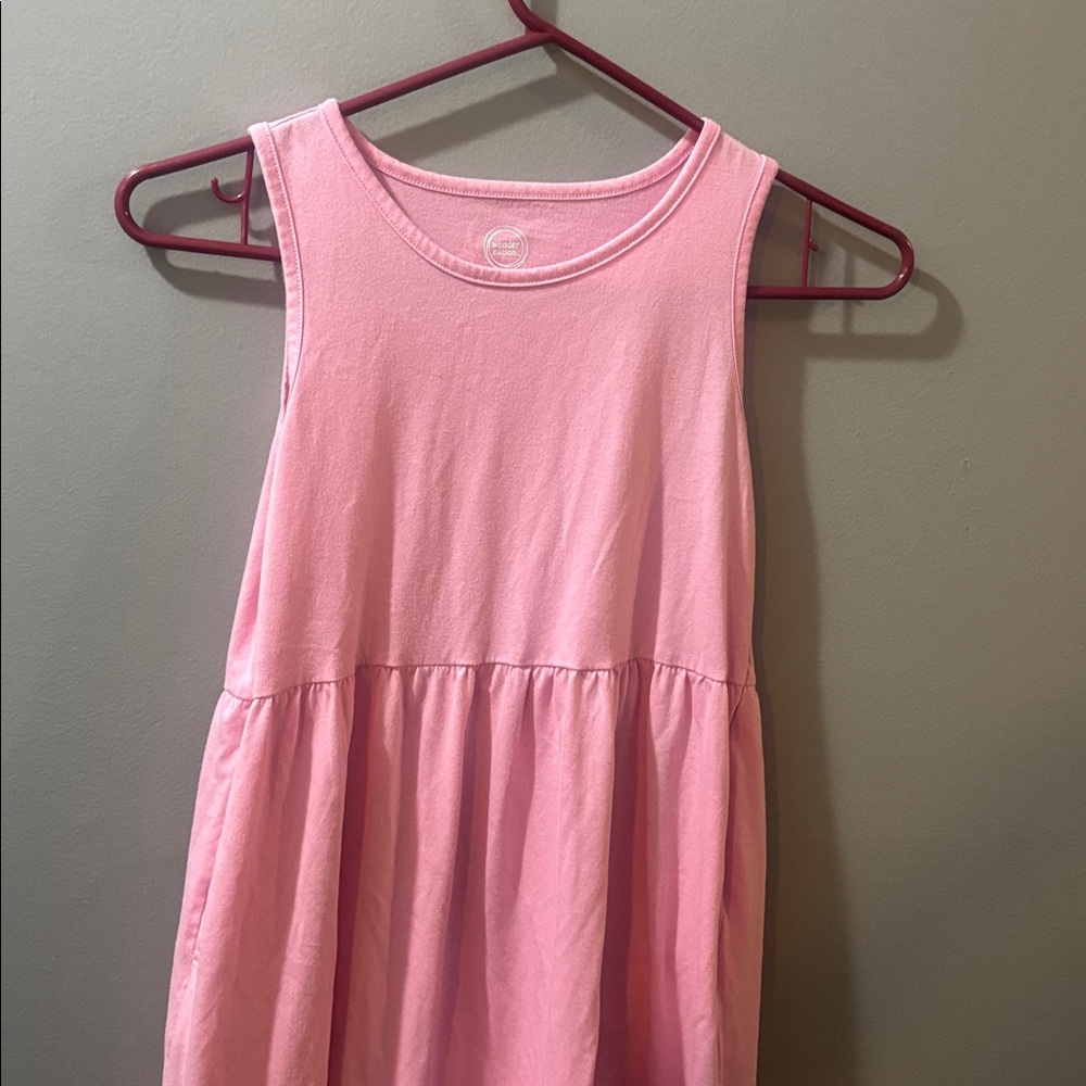 Wonder nation girls 10/12 pink dress - Picture 3 of 6
